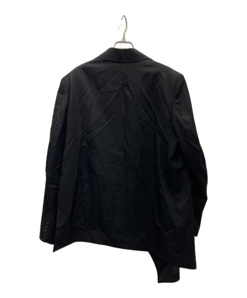 sulvam（サルバム）sulvam (サルバム) P5スラッシュオーバージャケット ブラック サイズ:Sの古着・服飾アイテム