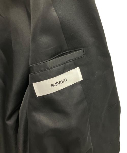 sulvam（サルバム）sulvam (サルバム) P5スラッシュオーバージャケット ブラック サイズ:Sの古着・服飾アイテム