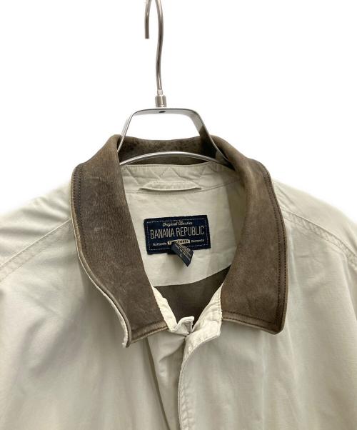 BANANA REPUBLIC（バナナリパブリック）BANANA REPUBLIC (バナナリパブリック) ブルゾン ベージュ サイズ:Lの古着・服飾アイテム