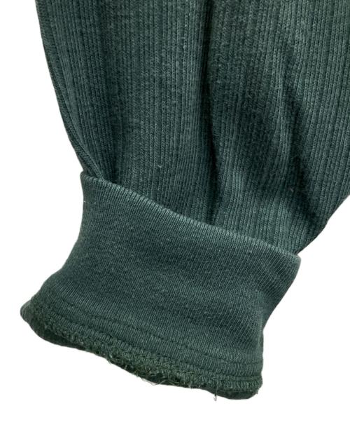 CLUB ROOM（クラブルーム）CLUB ROOM (クラブルーム) ヘンリーネックカットソー グリーン サイズ:Ｍの古着・服飾アイテム