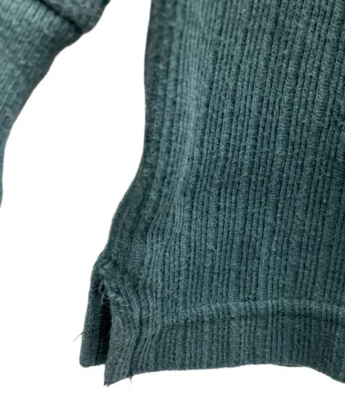 CLUB ROOM（クラブルーム）CLUB ROOM (クラブルーム) ヘンリーネックカットソー グリーン サイズ:Ｍの古着・服飾アイテム