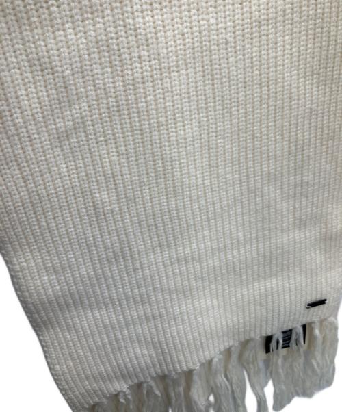 AMI Alexandre Mattiussi（アミアレクサンドルマテュッシ）AMI Alexandre Mattiussi (アミアレクサンドルマテュッシ) マフラー アイボリーの古着・服飾アイテム