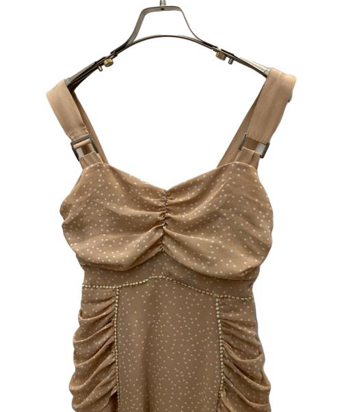 Estella.K（エステラケー）Estella.K (エステラケー) ノースリーブワンピース ベージュ サイズ:SIZE Freeの古着・服飾アイテム