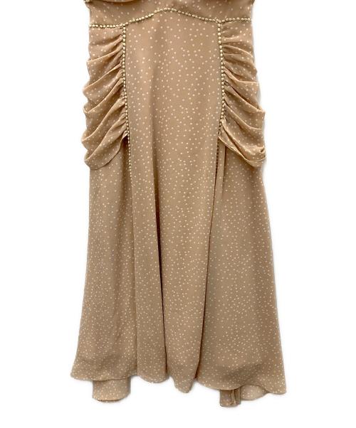 Estella.K（エステラケー）Estella.K (エステラケー) ノースリーブワンピース ベージュ サイズ:SIZE Freeの古着・服飾アイテム