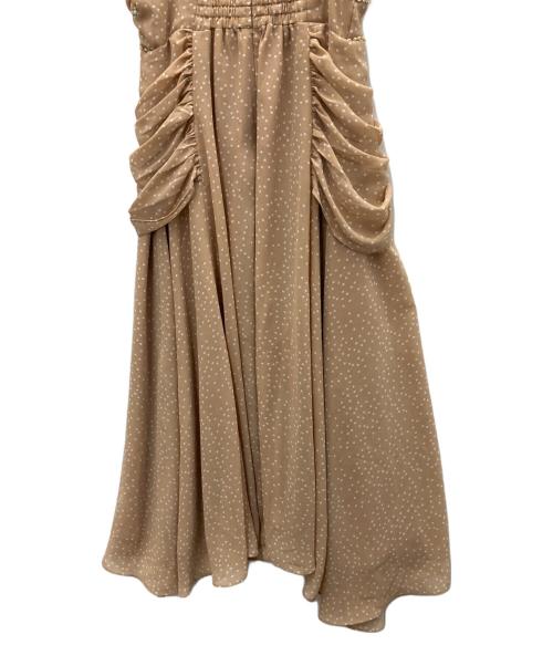 Estella.K（エステラケー）Estella.K (エステラケー) ノースリーブワンピース ベージュ サイズ:SIZE Freeの古着・服飾アイテム