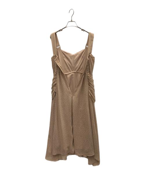 Estella.K（エステラケー）Estella.K (エステラケー) ノースリーブワンピース ベージュ サイズ:SIZE Freeの古着・服飾アイテム