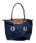 LONGCHAMP（ロンシャン）の古着「ハンドバッグ」｜ネイビー