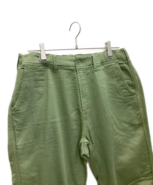 YANUK（ヤヌーク）YANUK (ヤヌーク) チノパン オリーブ サイズ:Lの古着・服飾アイテム