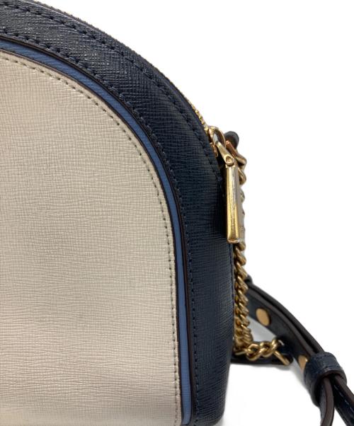 Kate Spade（ケイトスペード）Kate Spade (ケイトスペード) ショルダーバッグ ネイビー×アイボリーの古着・服飾アイテム