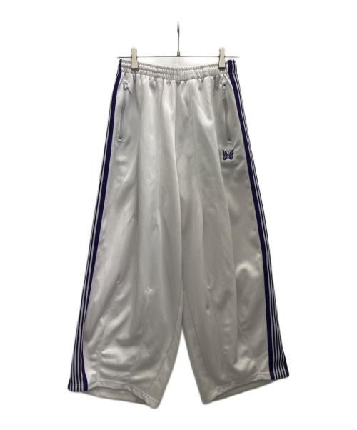 Needles（ニードルズ）Needles (ニードルズ) H.D.Track Pant ホワイト×パープル サイズ:XSの古着・服飾アイテム
