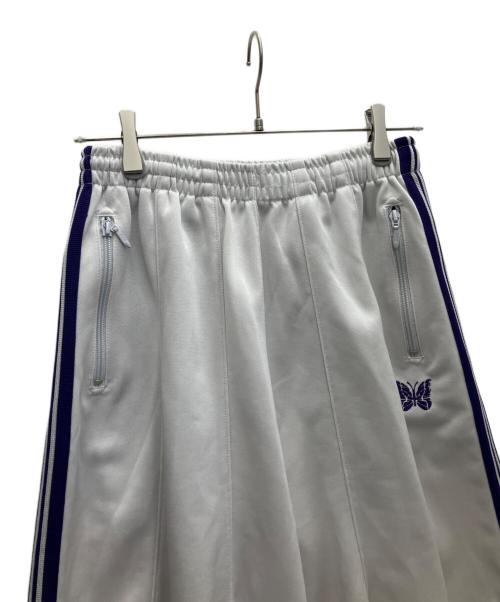 Needles（ニードルズ）Needles (ニードルズ) H.D.Track Pant ホワイト×パープル サイズ:XSの古着・服飾アイテム