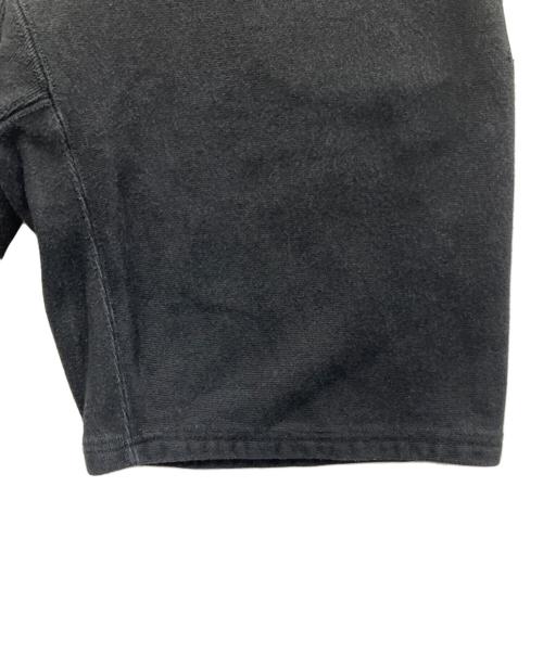 Champion REVERSE WEAVE（チャンピオン リバース ウィーブ）Champion REVERSE WEAVE (チャンピオン リバース ウィーブ) スウェットハーフパンツ ブラック サイズ:XLの古着・服飾アイテム