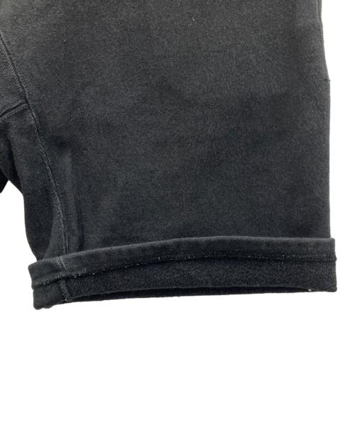 Champion REVERSE WEAVE（チャンピオン リバース ウィーブ）Champion REVERSE WEAVE (チャンピオン リバース ウィーブ) スウェットハーフパンツ ブラック サイズ:XLの古着・服飾アイテム
