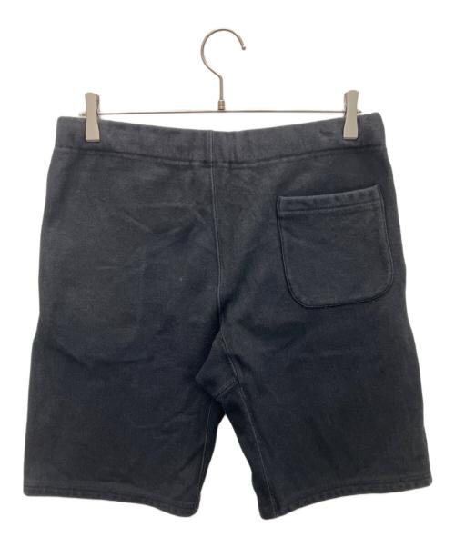 Champion REVERSE WEAVE（チャンピオン リバース ウィーブ）Champion REVERSE WEAVE (チャンピオン リバース ウィーブ) スウェットハーフパンツ ブラック サイズ:XLの古着・服飾アイテム