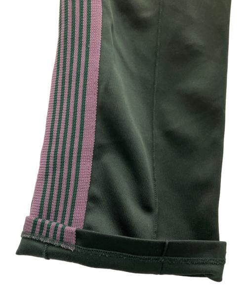 Needles（ニードルズ）Needles (ニードルズ) Boot-Cut Track Pants グリーン×パープル サイズ:Mの古着・服飾アイテム