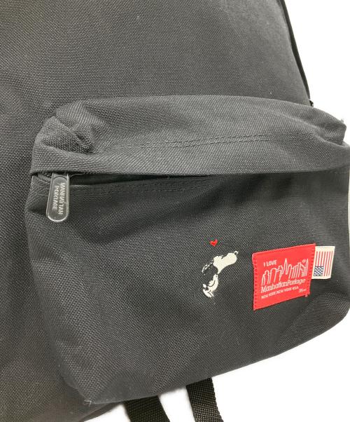 Manhattan Portage（マンハッタンポーテージ）Manhattan Portage (マンハッタンポーテージ) PEANUTS (ピーナッツ) リュック ブラックの古着・服飾アイテム