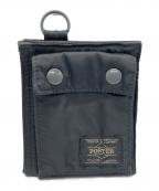 PORTERポーター）の古着「2つ折り財布」｜ブラック