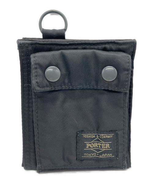 PORTER（ポーター）PORTER (ポーター) 2つ折り財布 ブラックの古着・服飾アイテム