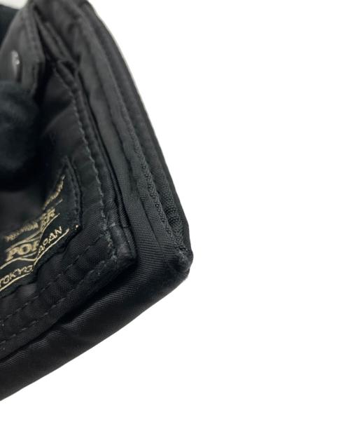 PORTER（ポーター）PORTER (ポーター) 2つ折り財布 ブラックの古着・服飾アイテム