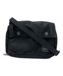 PORTER（ポーター）の古着「ショルダーポーチ」｜ブラック