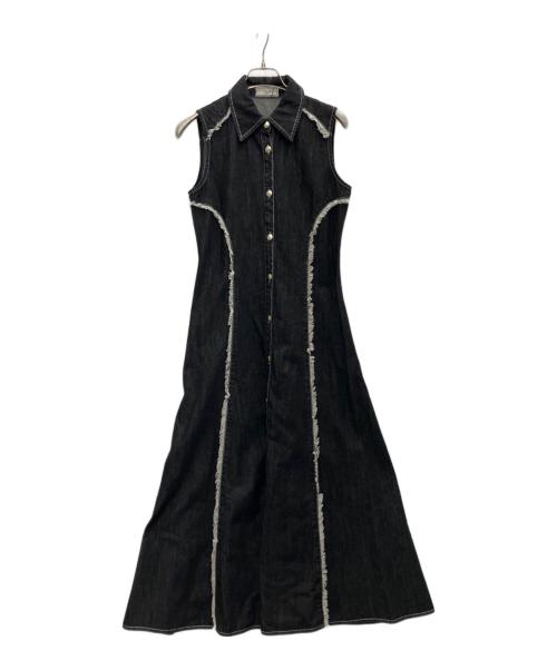 Noble（ノーブル）Noble (ノーブル) ノースリーブワンピース ブラック サイズ:M 未使用品の古着・服飾アイテム