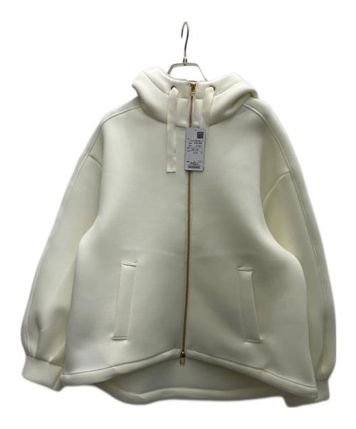 SHIPS（シップス）SHIPS (シップス) ブルジップ フーディー ホワイト サイズ:SIZEFREE 未使用品の古着・服飾アイテム