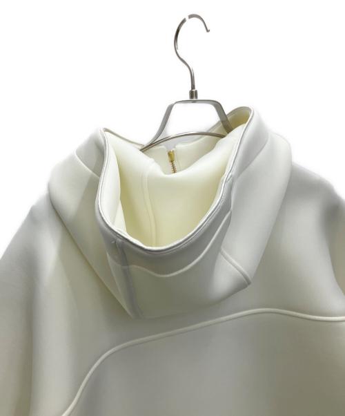 SHIPS（シップス）SHIPS (シップス) ブルジップ フーディー ホワイト サイズ:SIZEFREE 未使用品の古着・服飾アイテム