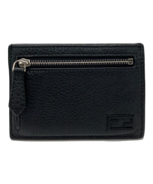 FENDI（フェンディ）FENDI (フェンディ) カードケース ブラックの古着・服飾アイテム