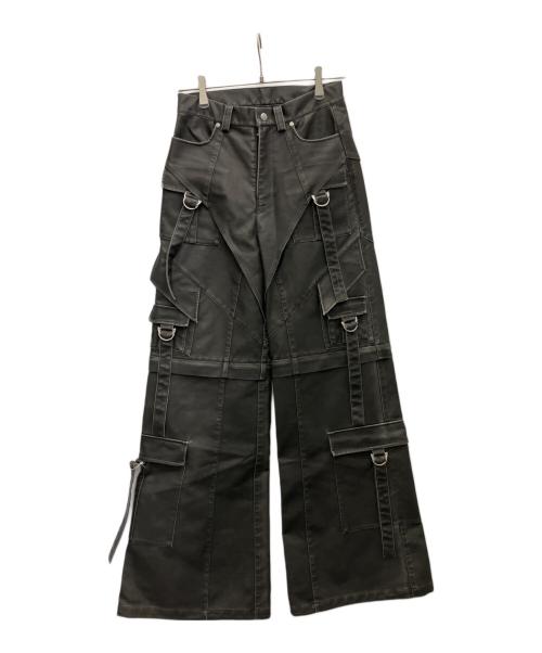 dig your own grave（デグヨアオウングレイブ）DIG YOUR OWN GRAVE (デグヨアオウングレイブ) レザーパンツ ブラック サイズ:SIZE1 未使用品の古着・服飾アイテム