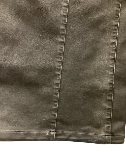 dig your own grave（デグヨアオウングレイブ）DIG YOUR OWN GRAVE (デグヨアオウングレイブ) レザーパンツ ブラック サイズ:SIZE1 未使用品の古着・服飾アイテム