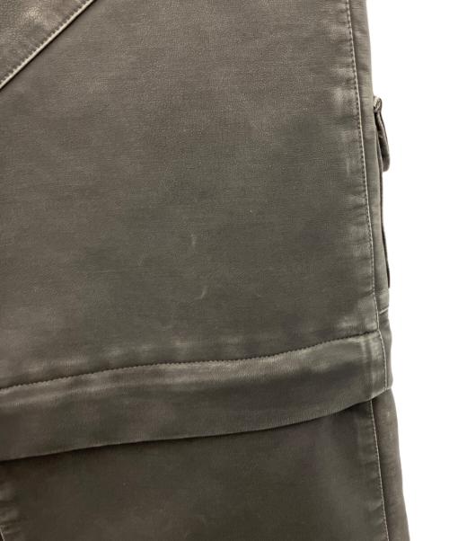 dig your own grave（デグヨアオウングレイブ）DIG YOUR OWN GRAVE (デグヨアオウングレイブ) レザーパンツ ブラック サイズ:SIZE1 未使用品の古着・服飾アイテム