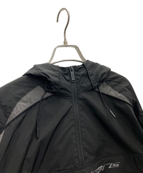 Wasted Paris（ウェイステッドパリス）WASTED PARIS (ウェイステッドパリス) ウインドブレーカー ブラック サイズ:Lの古着・服飾アイテム