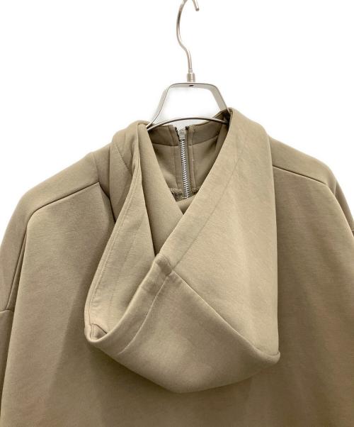 CRONOS（クロノス）CRONOS (クロノス) ジップパーカー ベージュ サイズ:Sの古着・服飾アイテム