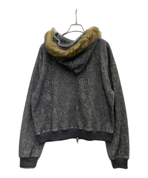 9090（9090）9090 (9090) ジップパーカー グレー サイズ:Lの古着・服飾アイテム