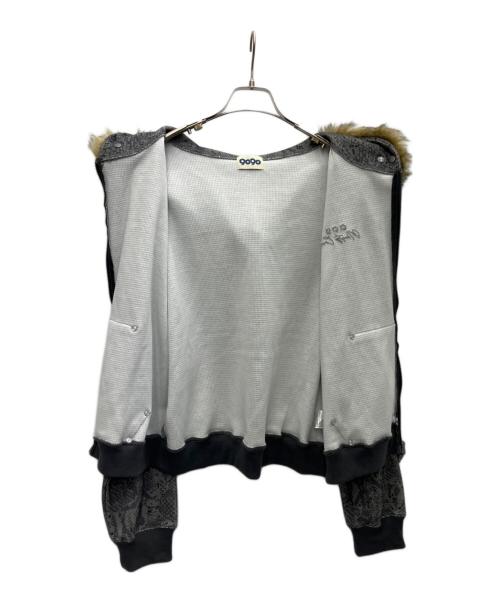 9090（9090）9090 (9090) ジップパーカー グレー サイズ:Lの古着・服飾アイテム