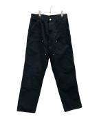 CarHarttカーハート）の古着「ダブルニーワークパンツ」｜ブラック