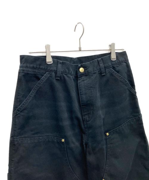 CarHartt（カーハート）CarHartt (カーハート) ダブルニーワークパンツ ブラック サイズ:SIZE 76cm (W30)の古着・服飾アイテム