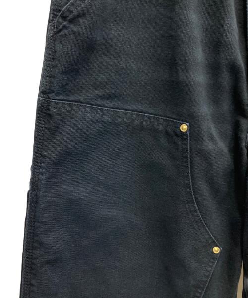 CarHartt（カーハート）CarHartt (カーハート) ダブルニーワークパンツ ブラック サイズ:SIZE 76cm (W30)の古着・服飾アイテム