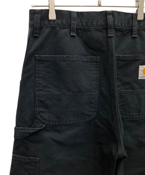 CarHartt（カーハート）CarHartt (カーハート) ダブルニーワークパンツ ブラック サイズ:SIZE 76cm (W30)の古着・服飾アイテム