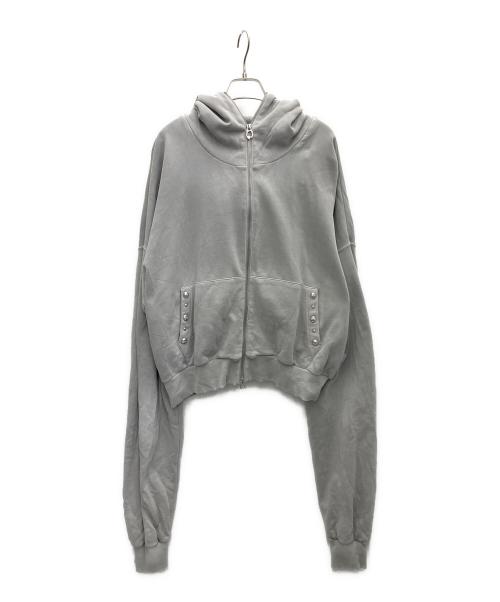 dig your own grave（デグヨアオウングレイブ）dig your own grave (デグヨアオウングレイブ) ジップパーカー グレー サイズ:SIZE1の古着・服飾アイテム