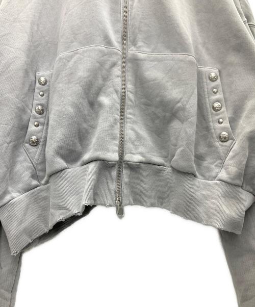 dig your own grave（デグヨアオウングレイブ）dig your own grave (デグヨアオウングレイブ) ジップパーカー グレー サイズ:SIZE1の古着・服飾アイテム