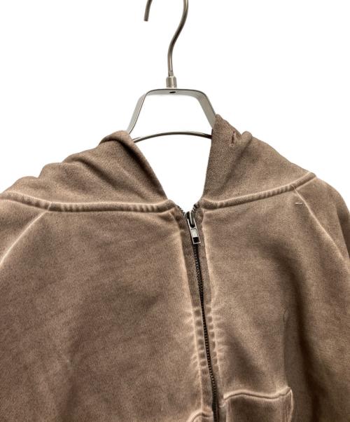 I FEEL LUCKY（アイ フィール ラッキー）I FEEL LUCKY (アイ フィール ラッキー) ジップパーカー ベージュ サイズ:Lの古着・服飾アイテム
