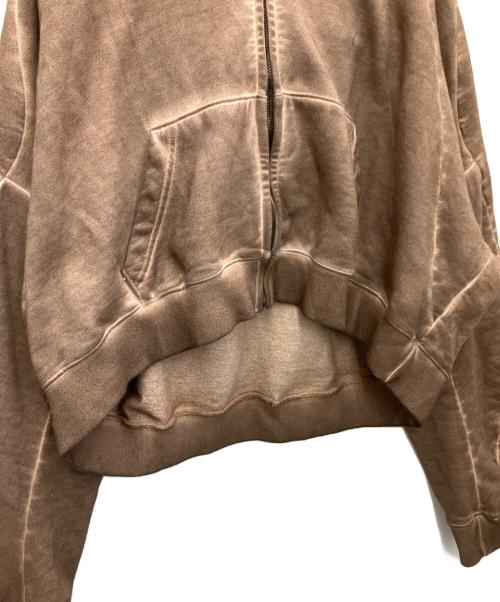 I FEEL LUCKY（アイ フィール ラッキー）I FEEL LUCKY (アイ フィール ラッキー) ジップパーカー ベージュ サイズ:Lの古着・服飾アイテム