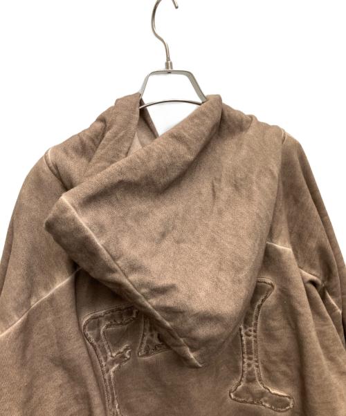 I FEEL LUCKY（アイ フィール ラッキー）I FEEL LUCKY (アイ フィール ラッキー) ジップパーカー ベージュ サイズ:Lの古着・服飾アイテム