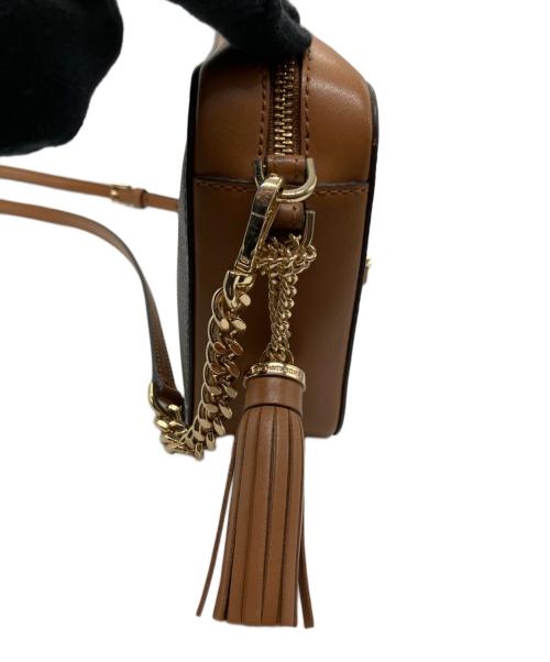 MICHAEL KORS（マイケル・コース）MICHAEL KORS (マイケル・コース) ショルダーバッグ ブラウンの古着・服飾アイテム