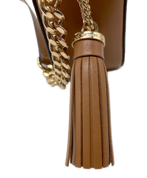MICHAEL KORS（マイケル・コース）MICHAEL KORS (マイケル・コース) ショルダーバッグ ブラウンの古着・服飾アイテム