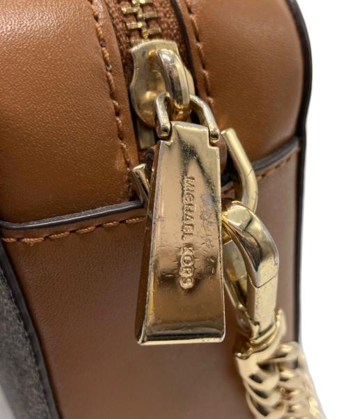 MICHAEL KORS（マイケル・コース）MICHAEL KORS (マイケル・コース) ショルダーバッグ ブラウンの古着・服飾アイテム