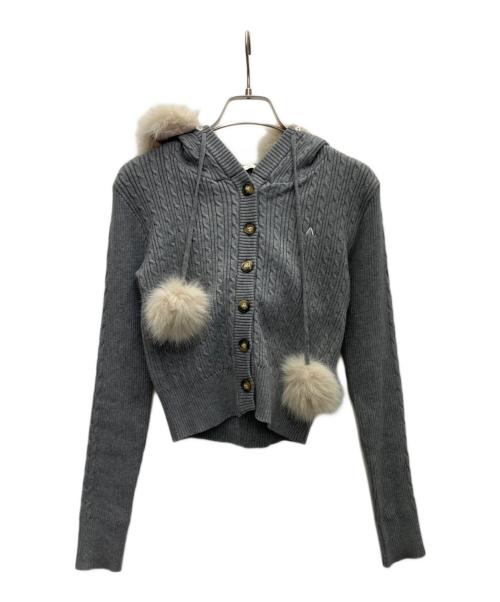 ANDMARY（アンドマリー）ANDMARY (アンドマリー) ニットセットアップ グレー サイズ:SIZEFREEの古着・服飾アイテム