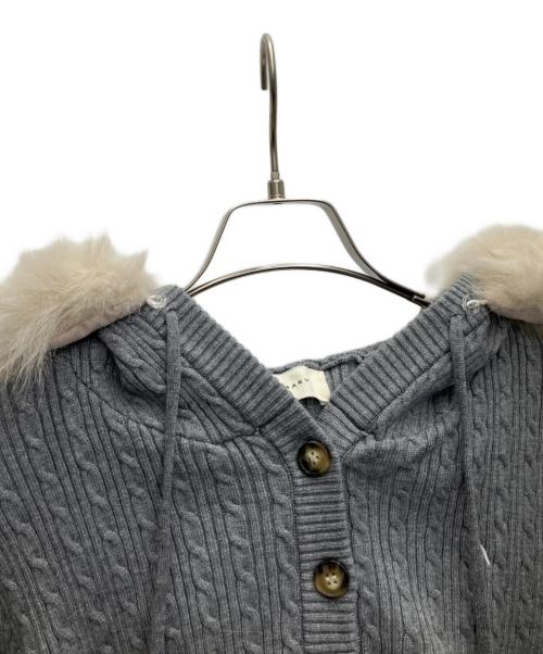 ANDMARY（アンドマリー）ANDMARY (アンドマリー) ニットセットアップ グレー サイズ:SIZEFREEの古着・服飾アイテム