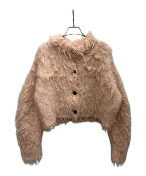 CLANE（クラネ）CLANE (クラネ) ニットカーディガン ピンク サイズ:SIZE1の古着・服飾アイテム